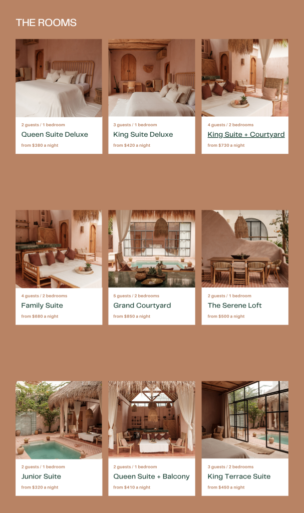 rooms